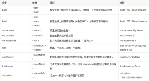做服务器需要的指令是什么意思