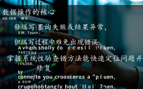 数据库语句报错时，如何快速定位并解决语法错误？
