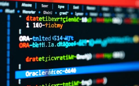 Oracle报错分析，如何快速定位并解决ORA-错误代码？