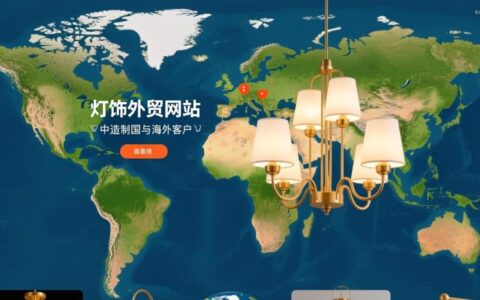 灯饰外贸网站怎么做才能提升海外询盘量？