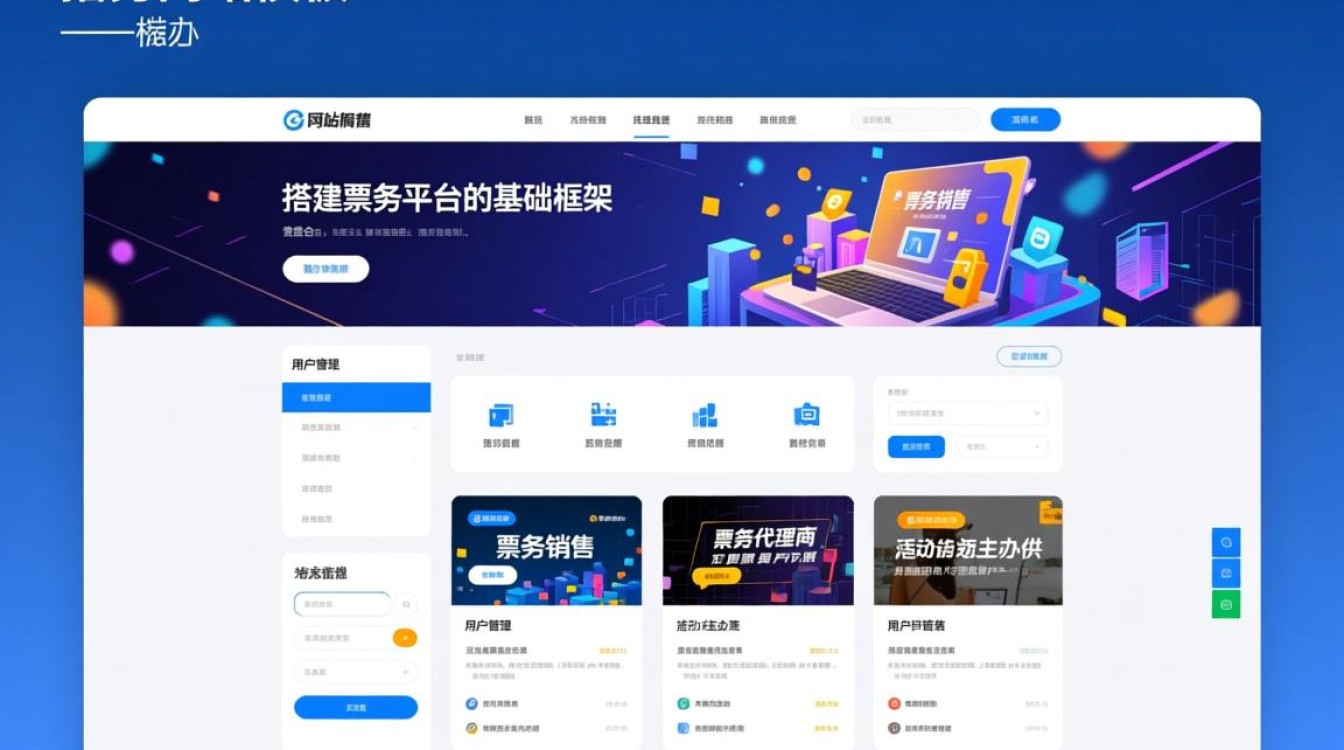 票务网站模板如何选？功能全、易定制、能快速上线吗？