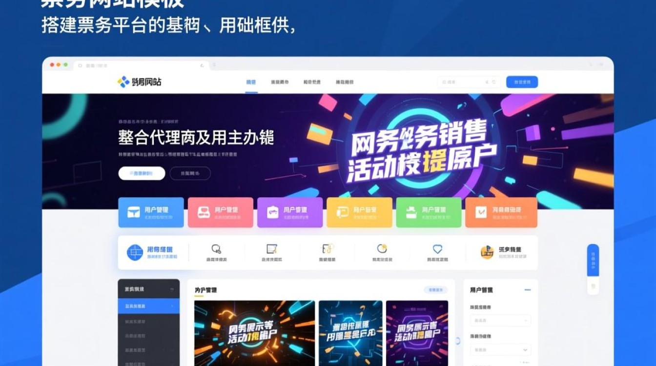 票务网站模板如何选？功能全、易定制、能快速上线吗？