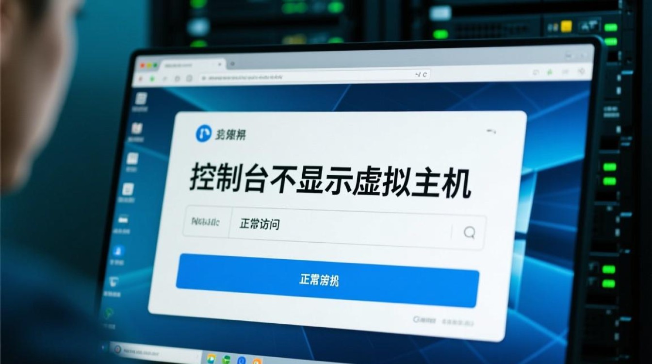 我的服务器控制台不显示虚拟主机是什么原因,如何排查并解决? 我的服务器控制台不显示虚拟主机是什么原因,如何排查并解决?