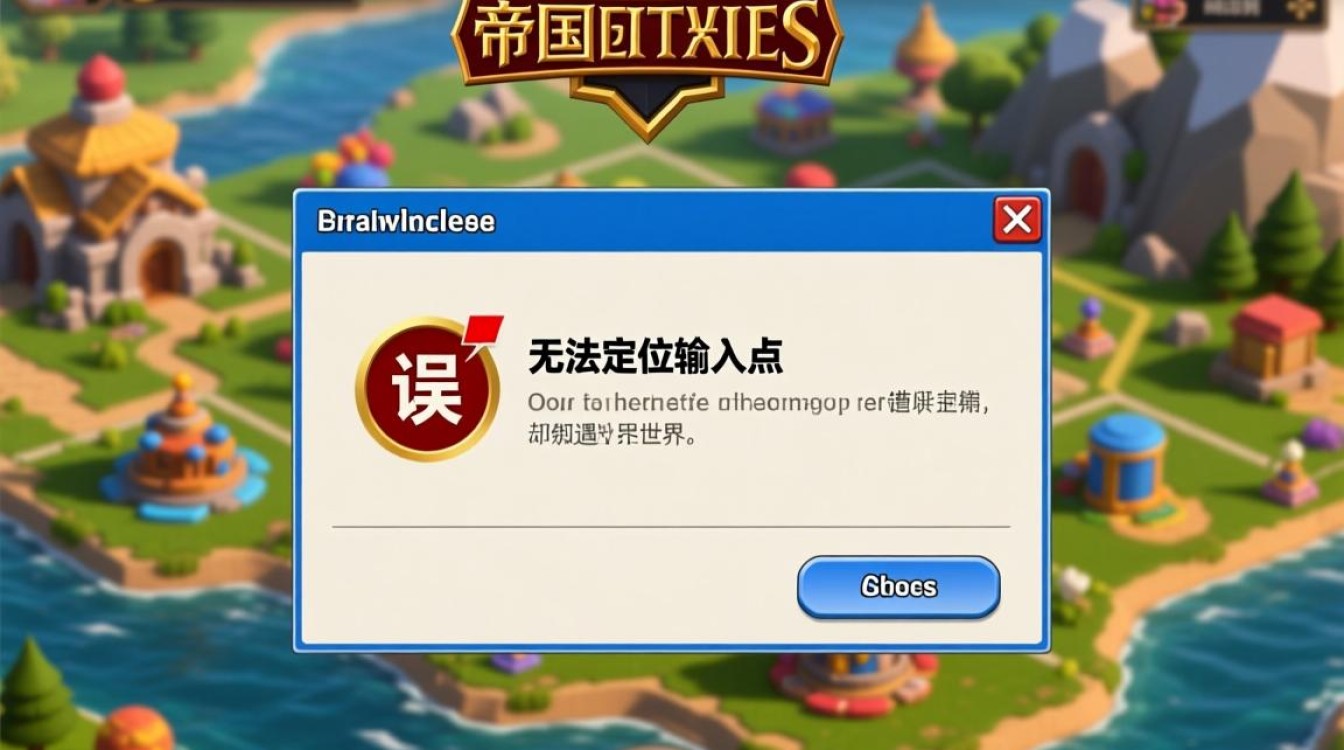 帝国时代启动无法定位输入点,到底要如何才能解决? 帝国时代启动无法定位输入点,到底要如何才能解决?