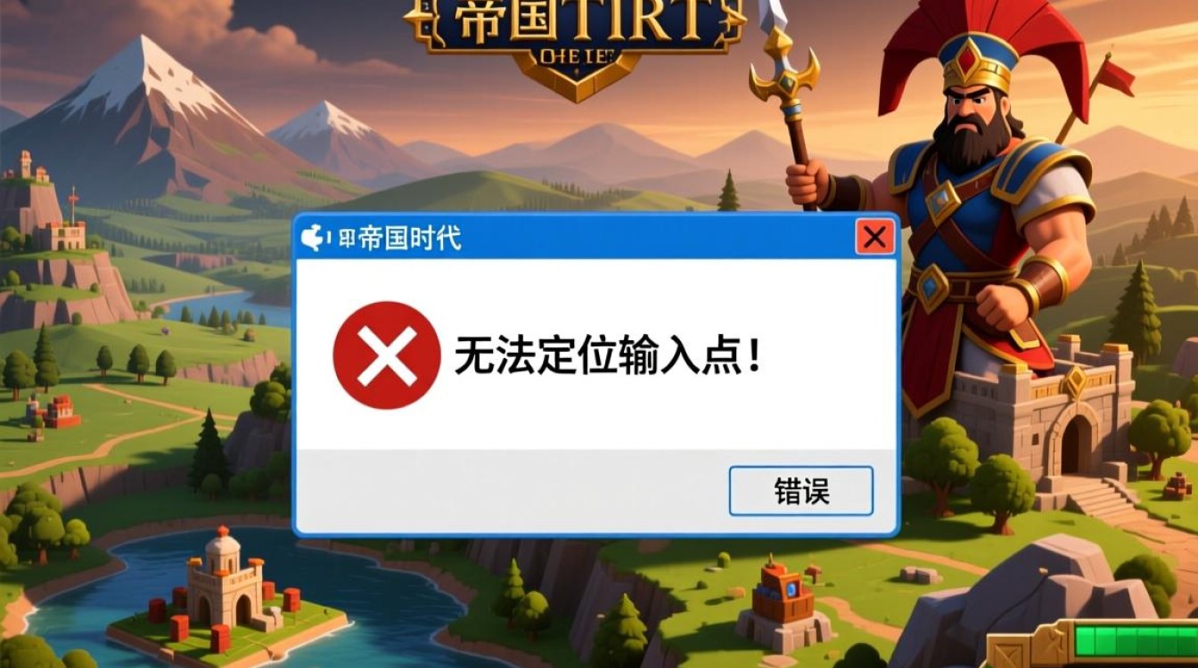 帝国时代启动无法定位输入点,到底要如何才能解决? 帝国时代启动无法定位输入点,到底要如何才能解决?