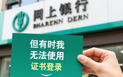 农行网银无法证书登录，到底是什么原因造成的？