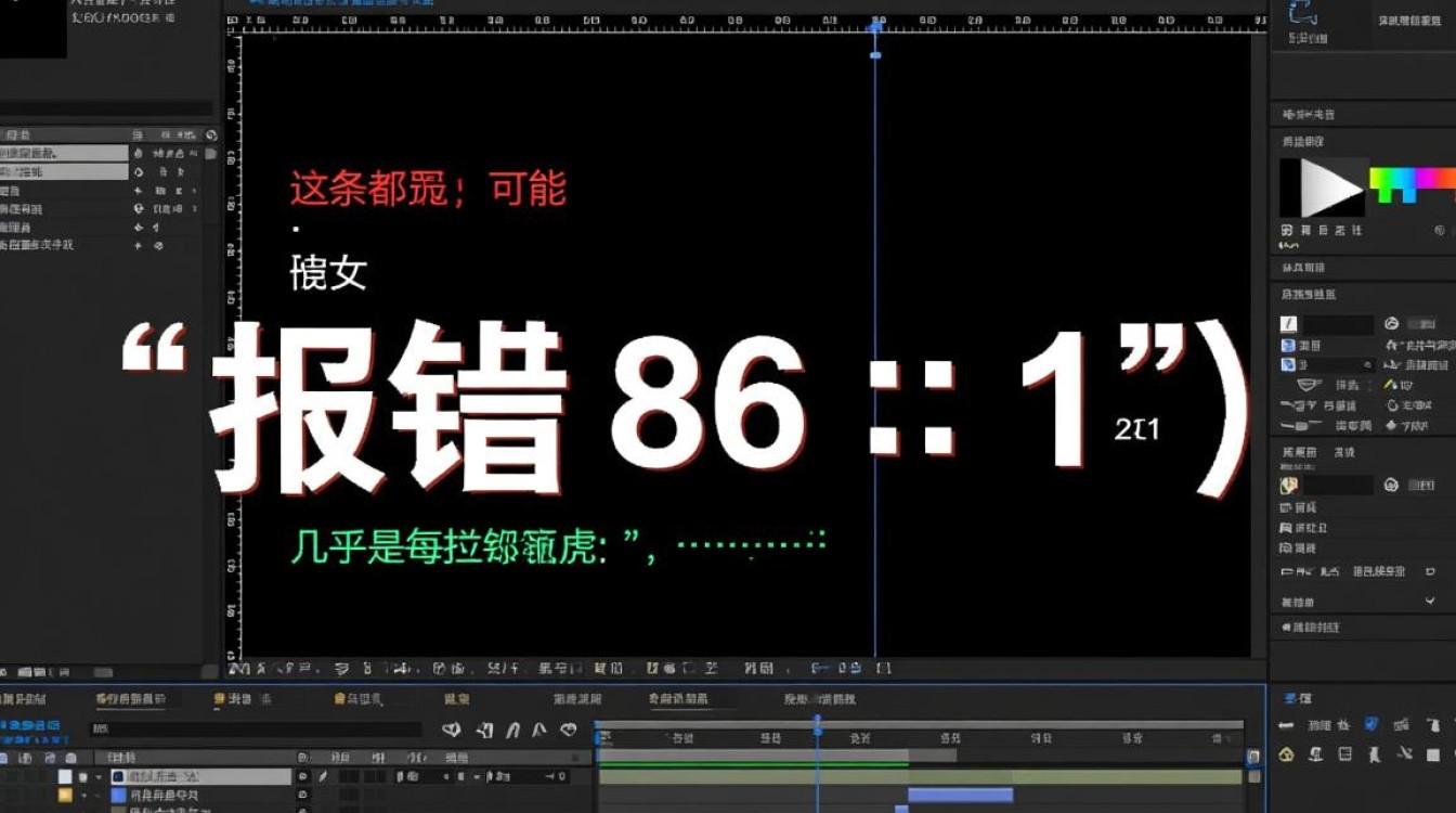 ae报错86 1是什么原因,又该如何彻底解决? ae报错86 1是什么原因,又该如何彻底解决?