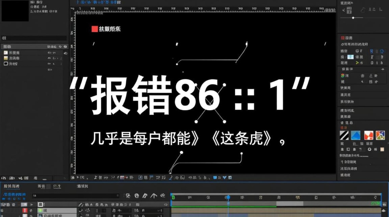 ae报错86 1是什么原因,又该如何彻底解决? ae报错86 1是什么原因,又该如何彻底解决?