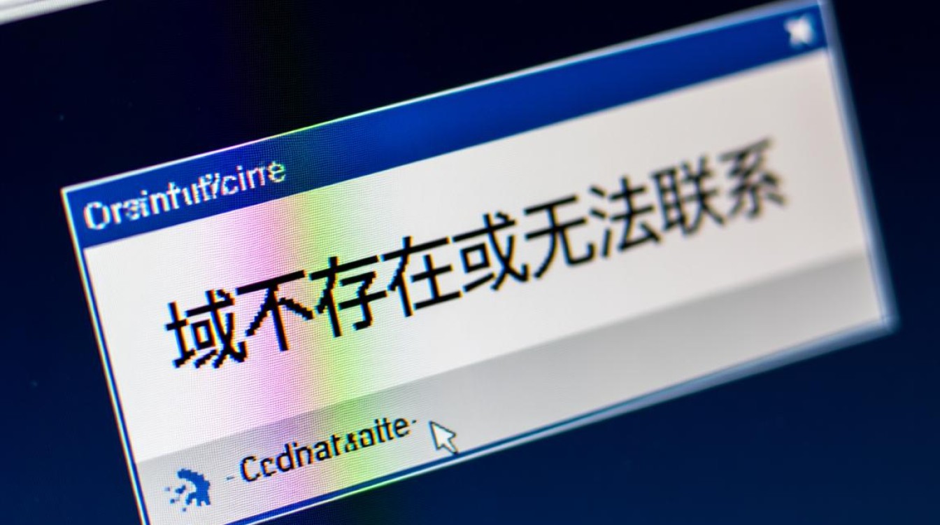 如何解决域不存在或无法联系的问题? 如何解决域不存在或无法联系的问题?