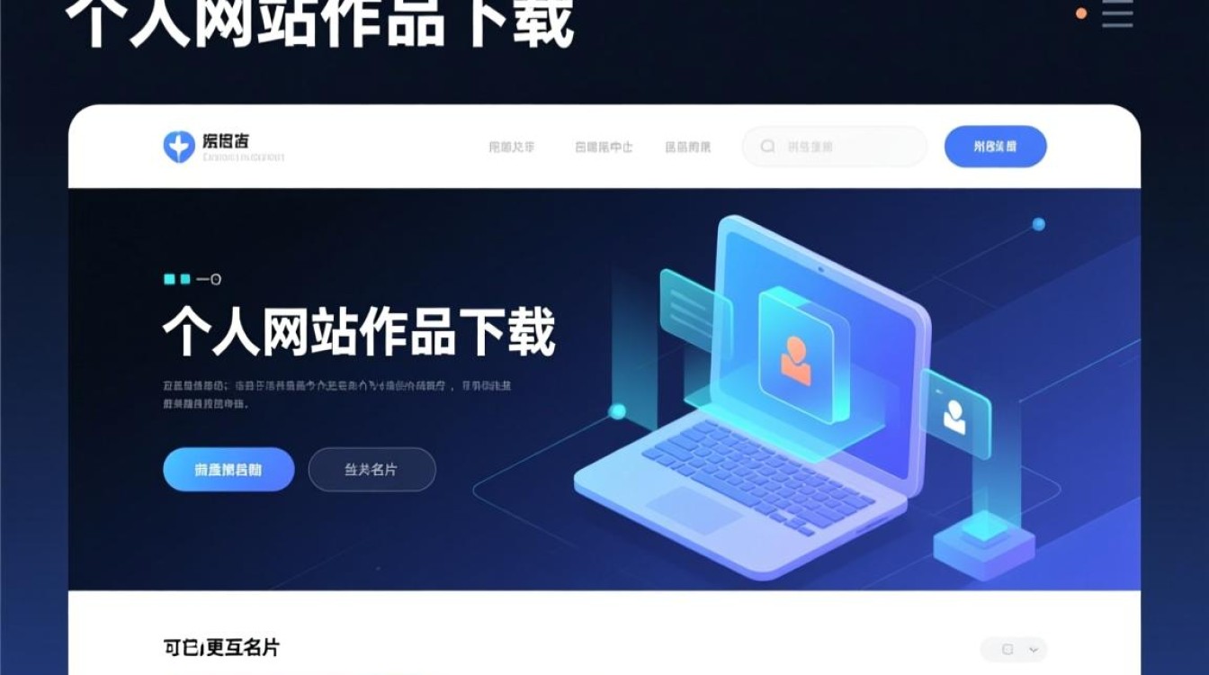 哪里能下载到个人网站作品源码用于学习参考？