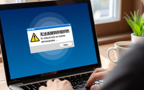 登录时总提示无法连接到你组织的怎么办？