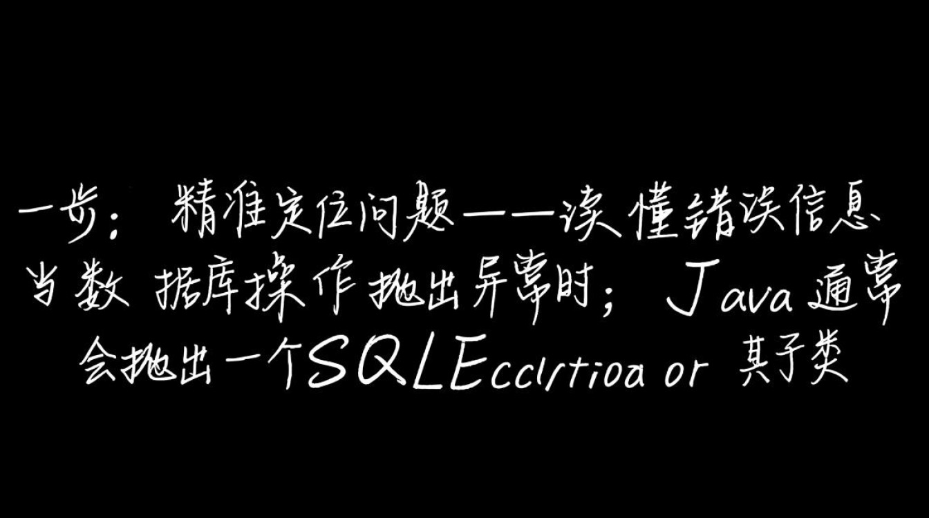 Java数据库错误频出怎么办?如何系统地排查和解决? Java数据库错误频出怎么办?如何系统地排查和解决?