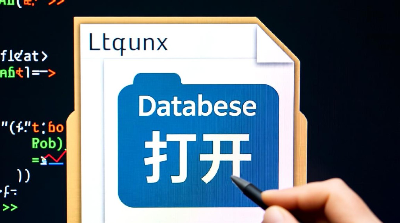在Linux中如何打开数据库文件，有哪些具体方式？