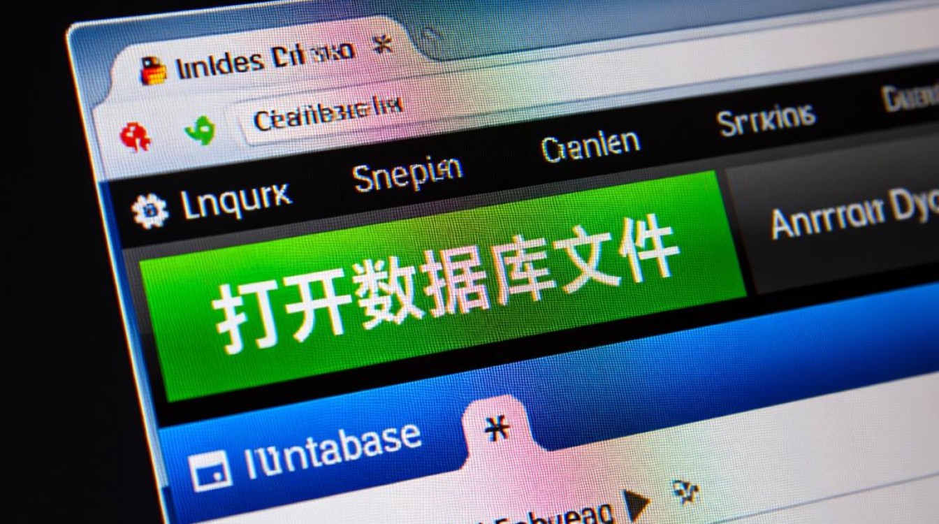 Linux命令行下，如何根据不同类型打开对应的数据库文件？