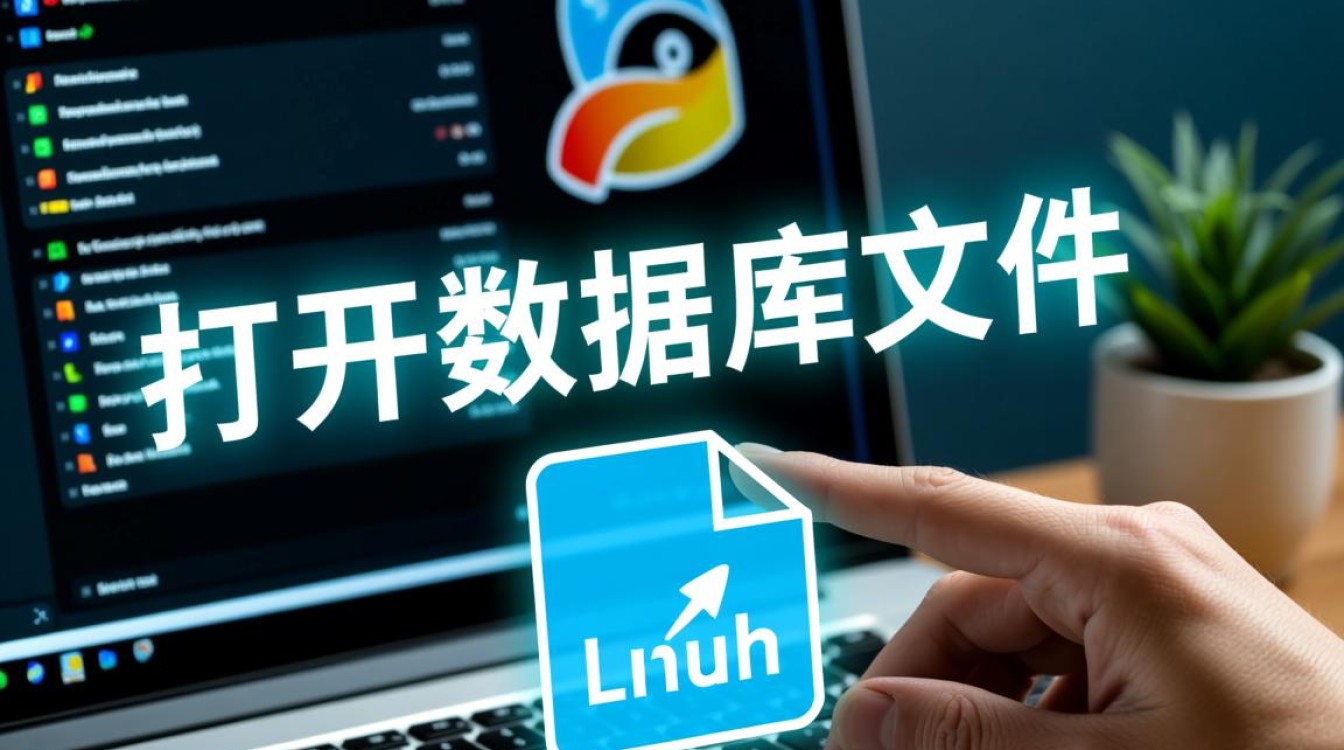 Linux命令行下，如何根据不同类型打开对应的数据库文件？