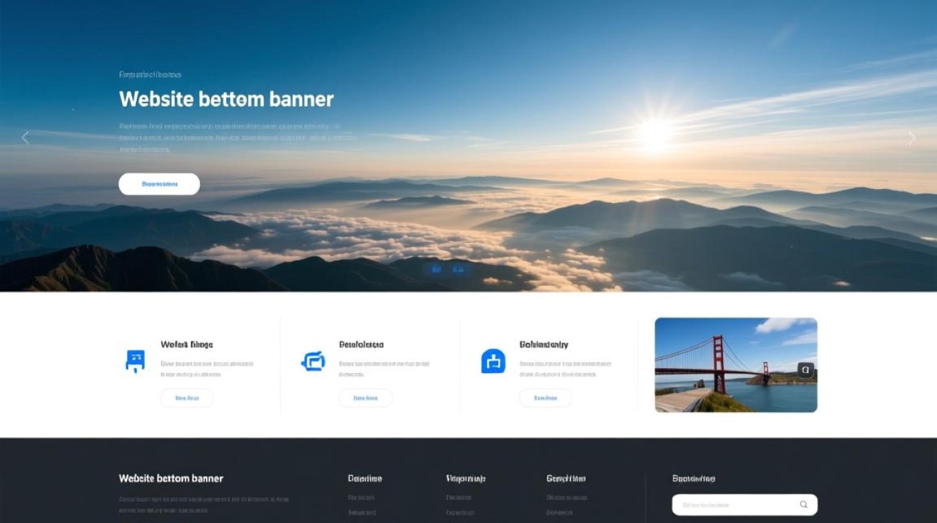 网站底部banner怎么设计才能吸引用户点击? 网站底部banner怎么设计才能吸引用户点击?