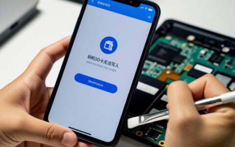 电脑已格式化SD卡，为什么刷机时还是提示无法写入怎么办？