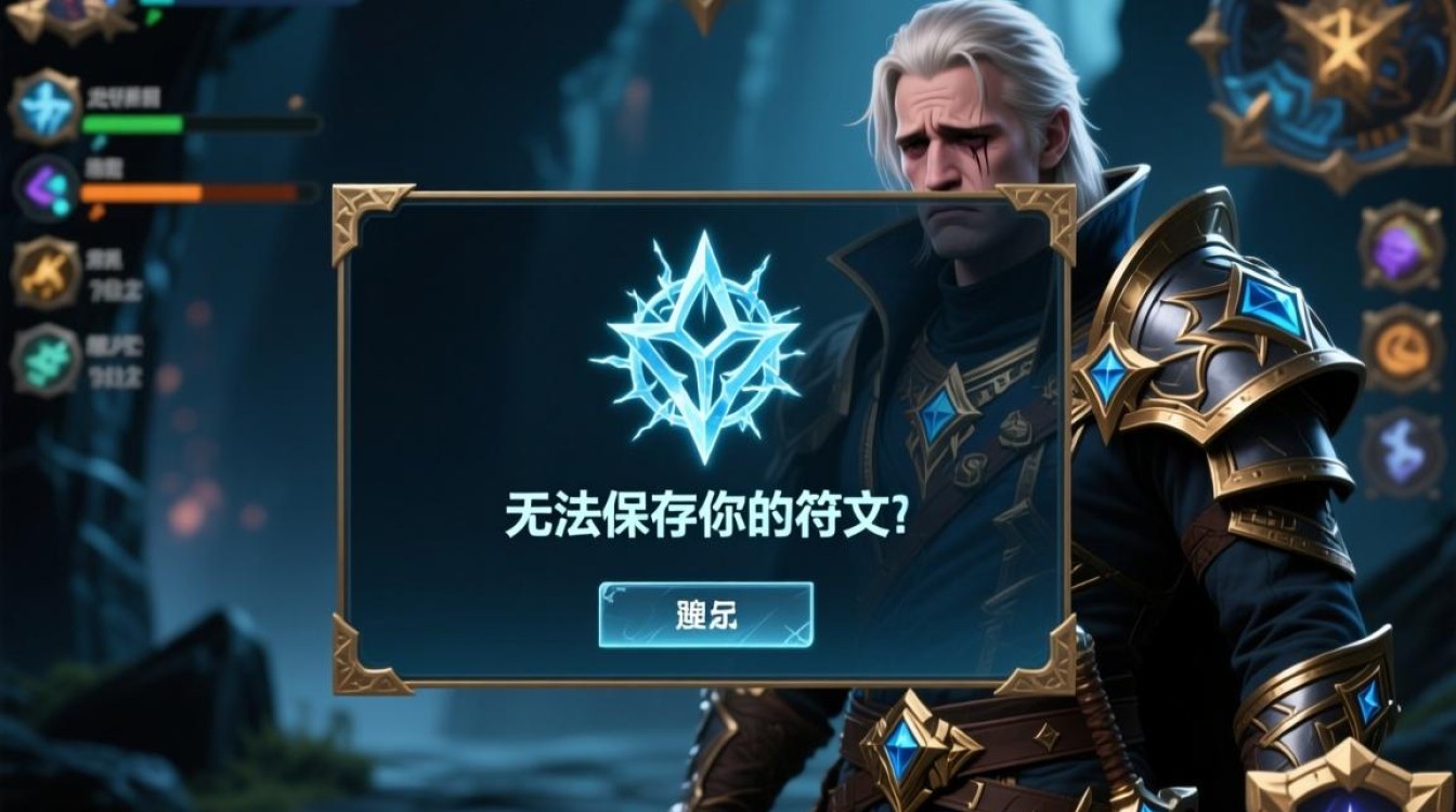 游戏总提示无法保存你的符文,有没有一劳永逸的解决方法? 游戏总提示无法保存你的符文,有没有一劳永逸的解决方法?