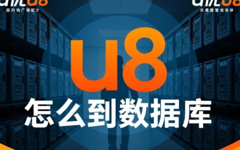 想直接查询用友U8后台数据，该如何找到并连接它的数据库？