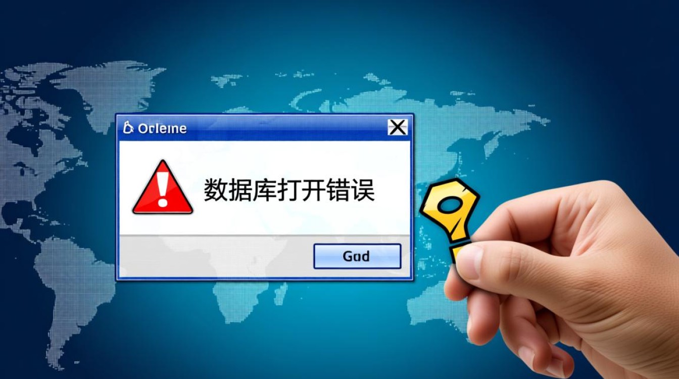 软件数据库突然打不开并报错，数据会不会丢失该如何解决？