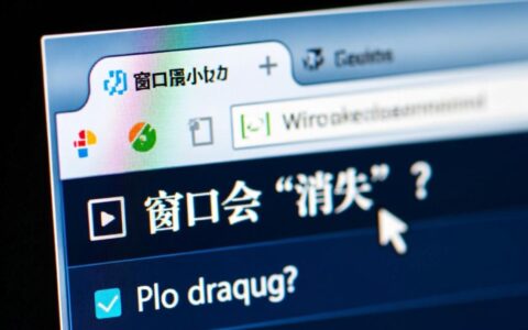 电脑程序最小化到任务栏后，点击图标为什么无法打开窗口？