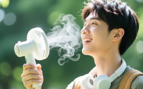手持服务器风扇用什么电源？可以用充电宝吗？
