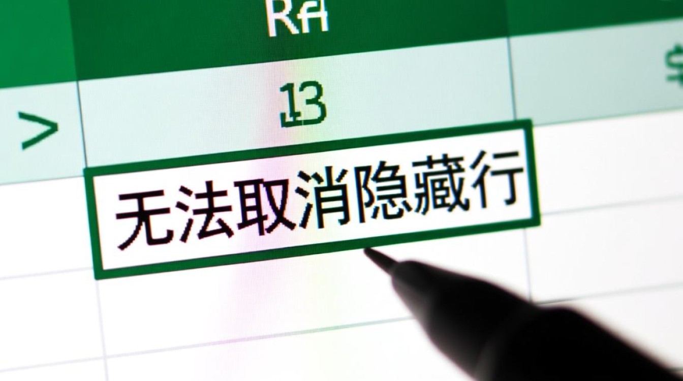 Excel无法取消隐藏行,如何解决? Excel无法取消隐藏行,如何解决?