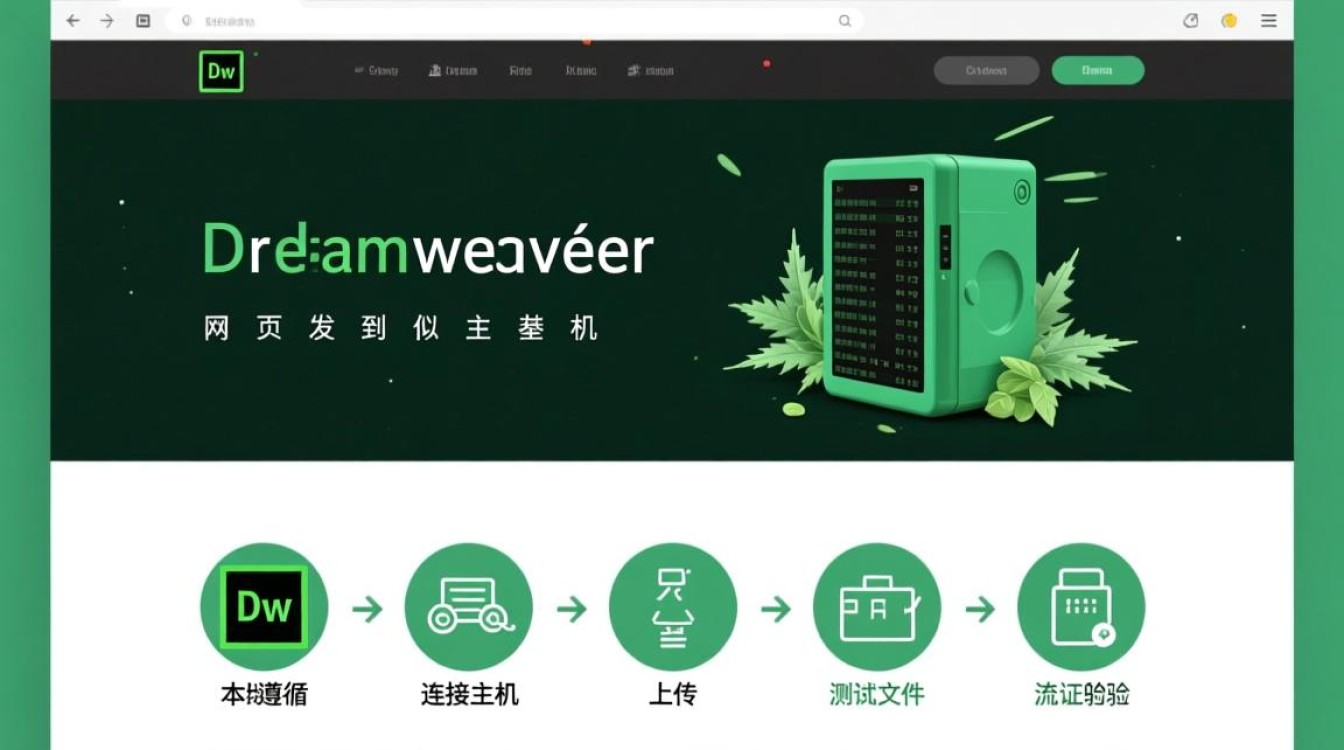 DW如何将网页发布到虚拟主机的详细步骤? DW如何将网页发布到虚拟主机的详细步骤?