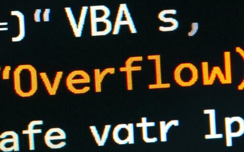 VBA中遇到overflow错误，如何快速定位并解决？