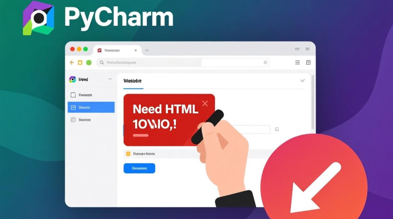 PyCharm新建HTML报错,要如何才能一次性彻底解决? PyCharm新建HTML报错,要如何才能一次性彻底解决?