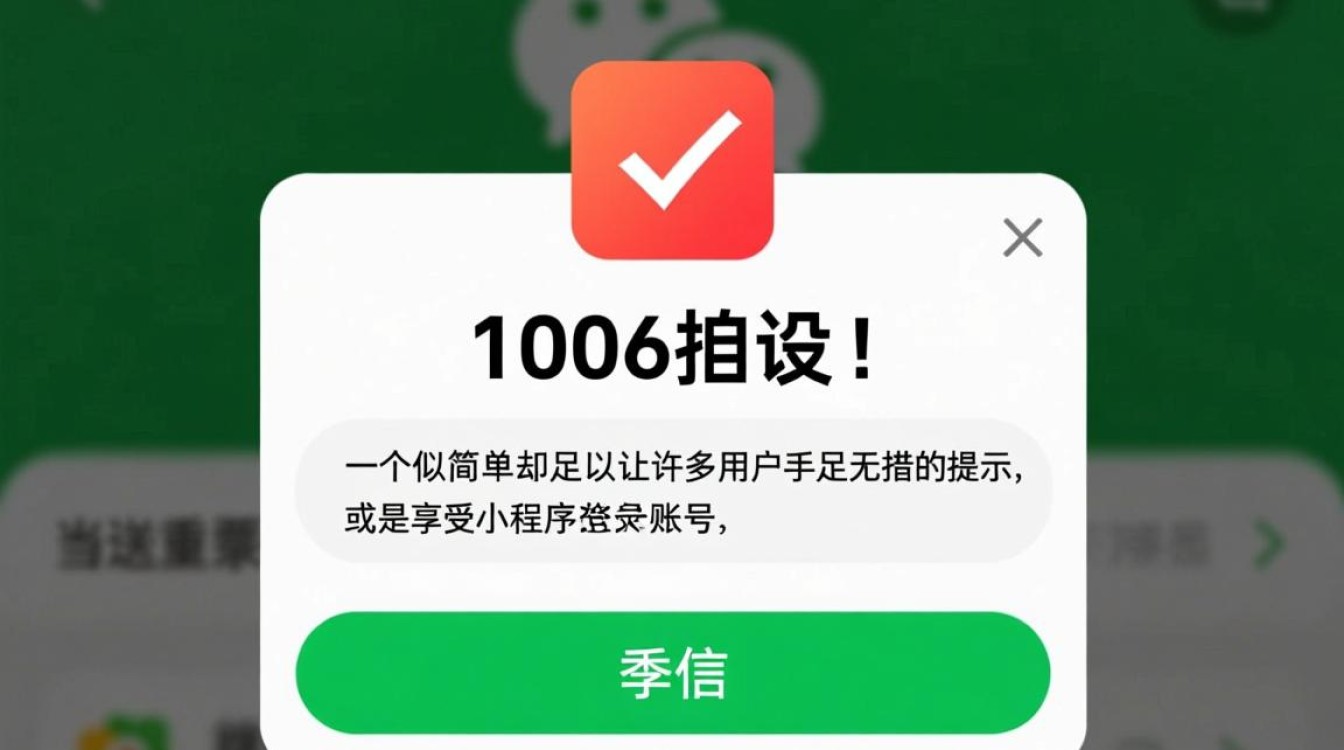 微信1006报错是什么原因?该如何有效快速解决? 微信1006报错是什么原因?该如何有效快速解决?
