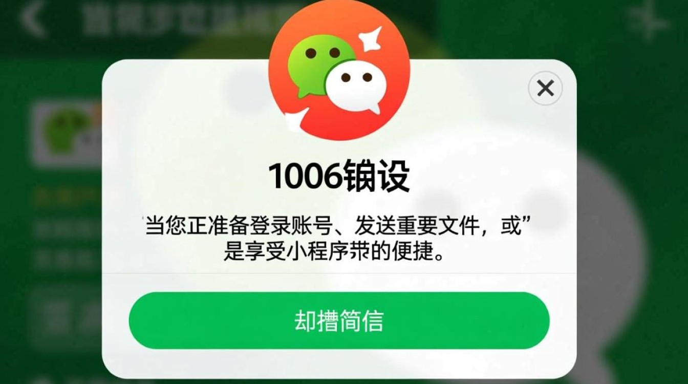 微信1006报错是什么原因?该如何有效快速解决? 微信1006报错是什么原因?该如何有效快速解决?