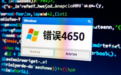 电脑报错4650代码是什么原因造成的，要怎么解决？