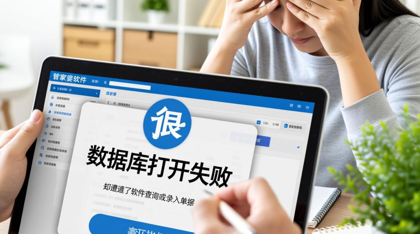 管家婆数据库打开失败是怎么回事？该如何解决？