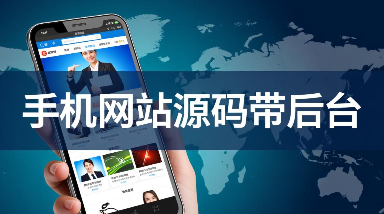 如何获取带后台的手机网站源码来快速建站？