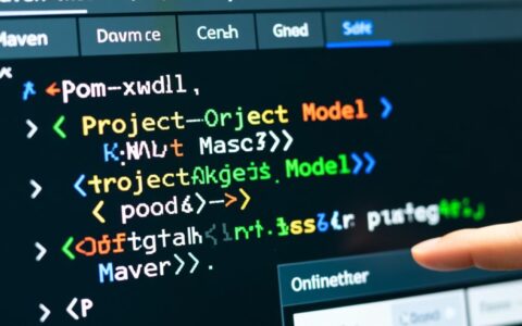 Maven的pom.xml文件中project标签报错，如何快速解决？