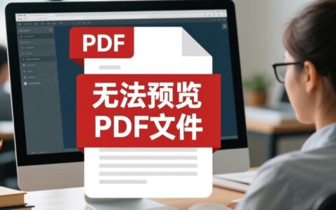 为什么我无法预览PDF文件？解决方法有哪些？