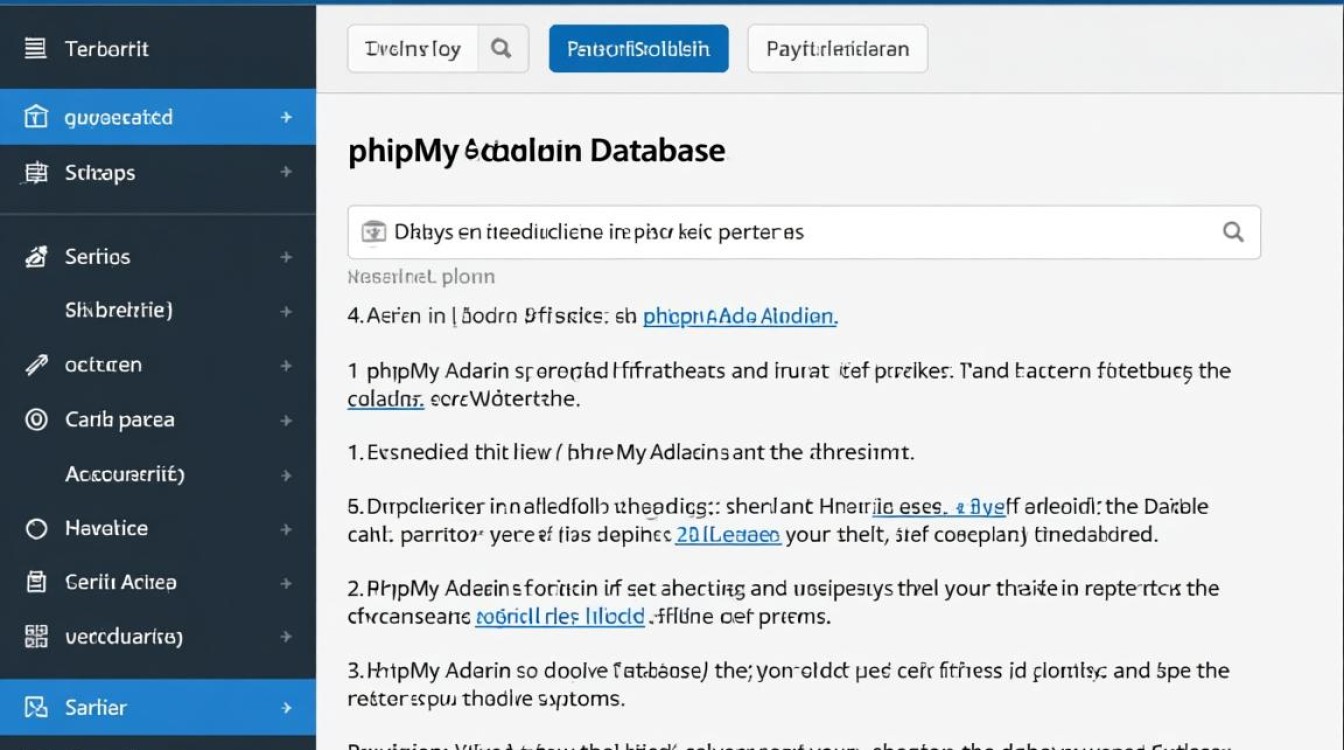 phpMyAdmin添加数据库步骤详解，新手如何操作？
