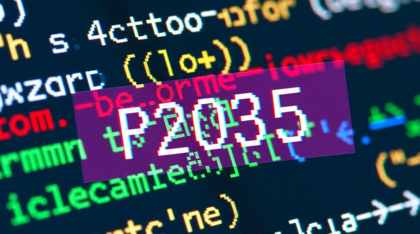 p2035报错怎么办?解决方法与原因分析 p2035报错怎么办?解决方法与原因分析