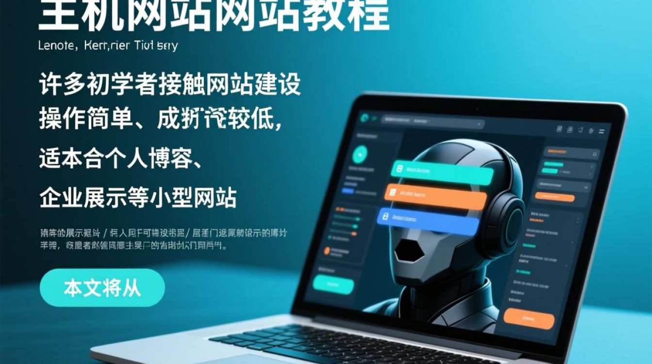 虚拟主机建站网站教程，新手如何一步步搭建自己的网站？