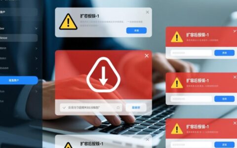 扩容后报错-1怎么办？扩容失败报错-1如何解决？