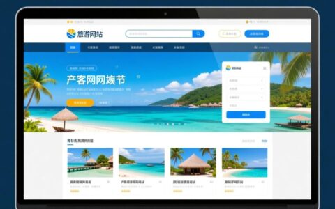 旅游门户网站模板怎么选？新手小白必看避坑指南