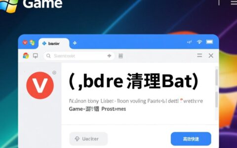 游戏报错清理bat文件怎么用？能解决所有报错问题吗？