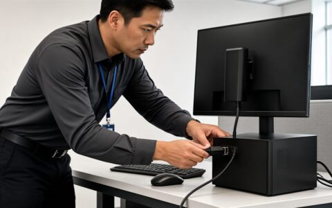 主机开机显示器无信号怎么解决？一步步排查
